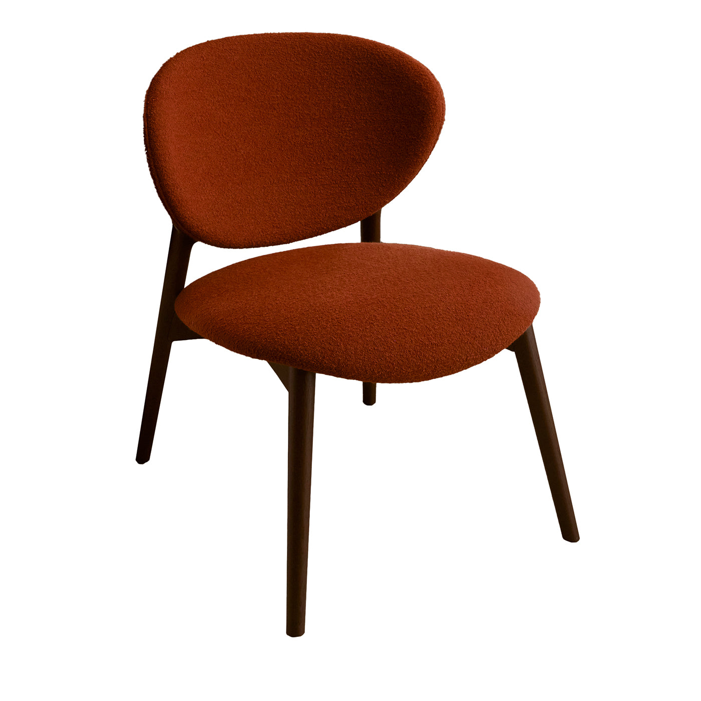 Fleuron 203 Brown Lacquered Ash Chair by Constance Guisset - Main view