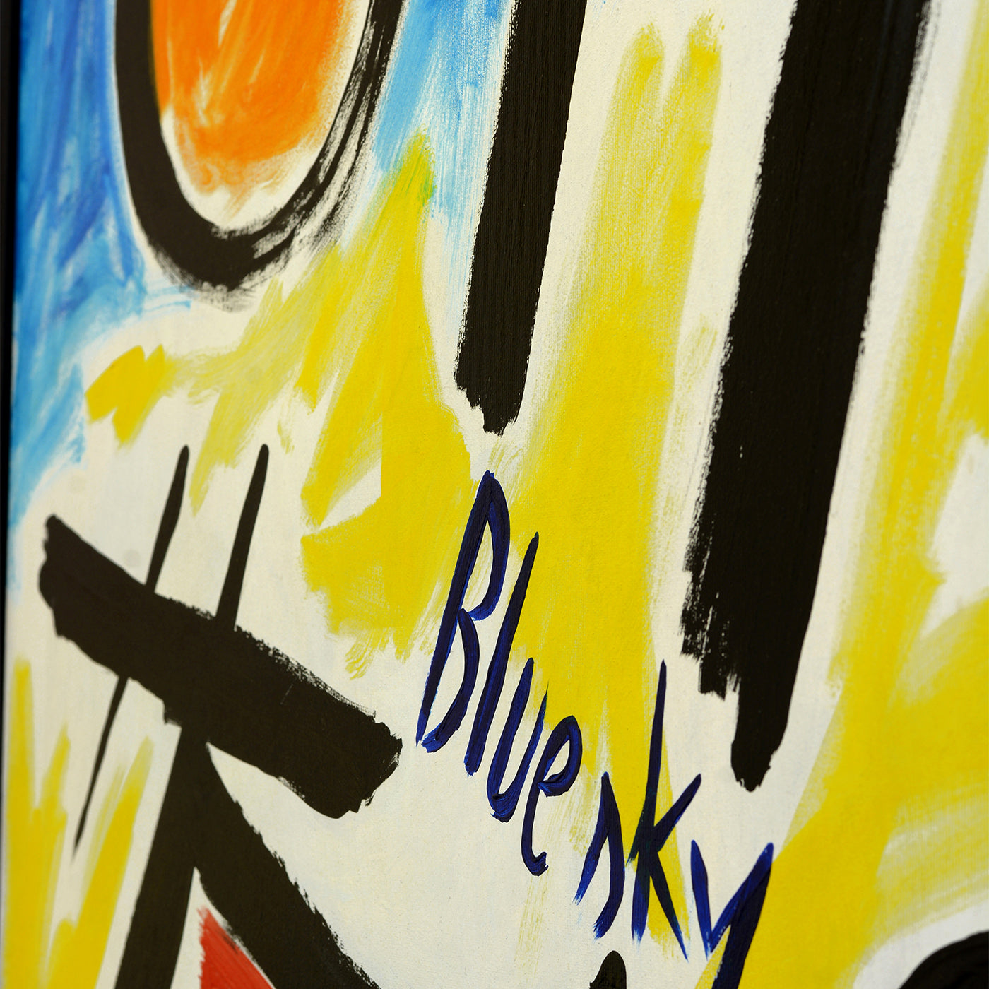 Bluesky Acrylic on Canvas Painting by Antonio Minopoli - Alternative view 1