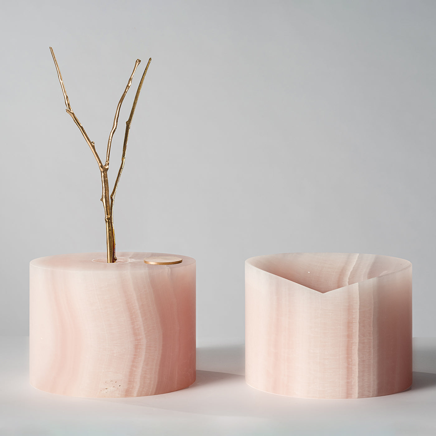 Here and Now Pink Onyx Vase - Alternative view 1