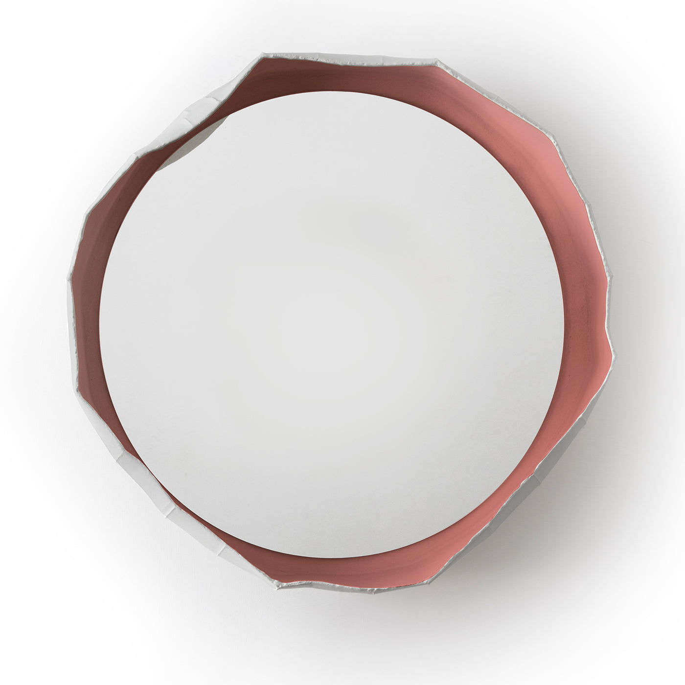 Pink and White Ninfea 50 Mirror By G. Botticelli & P. Paronetto - Alternative view 1