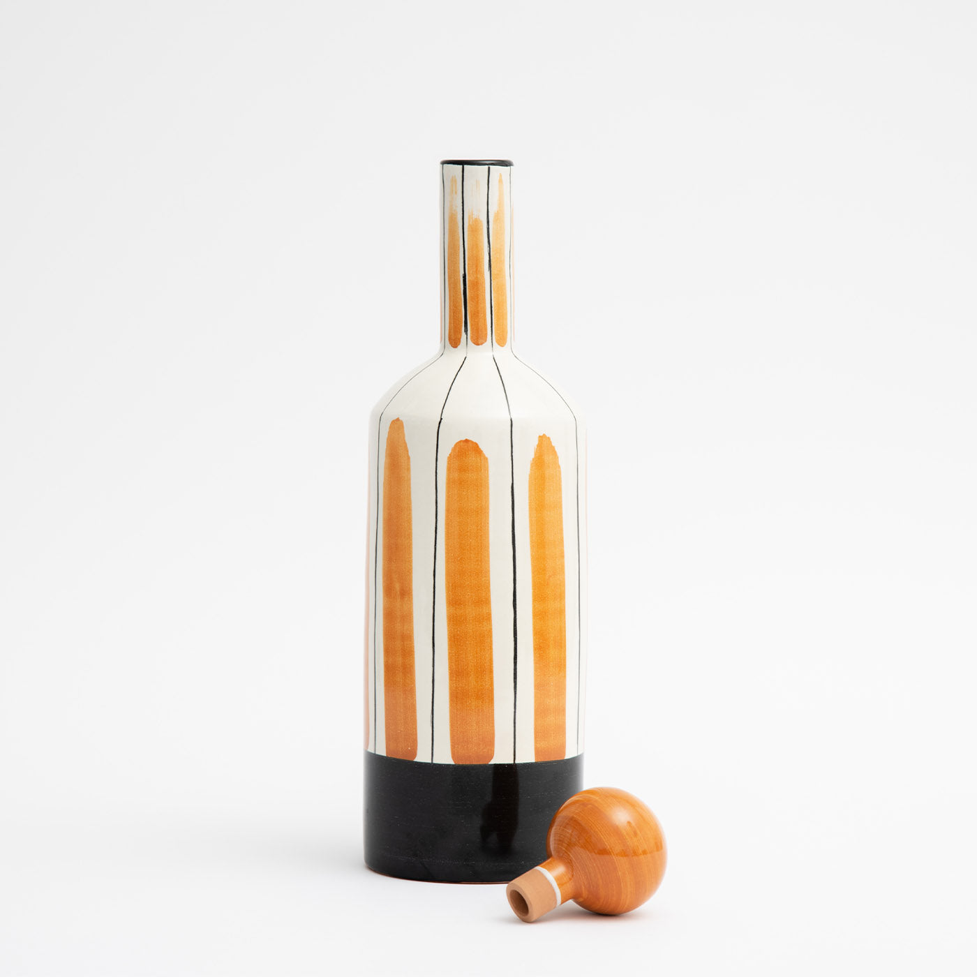 Botella decorativa de mostaza con tapa Talia - Vista alternativa 1