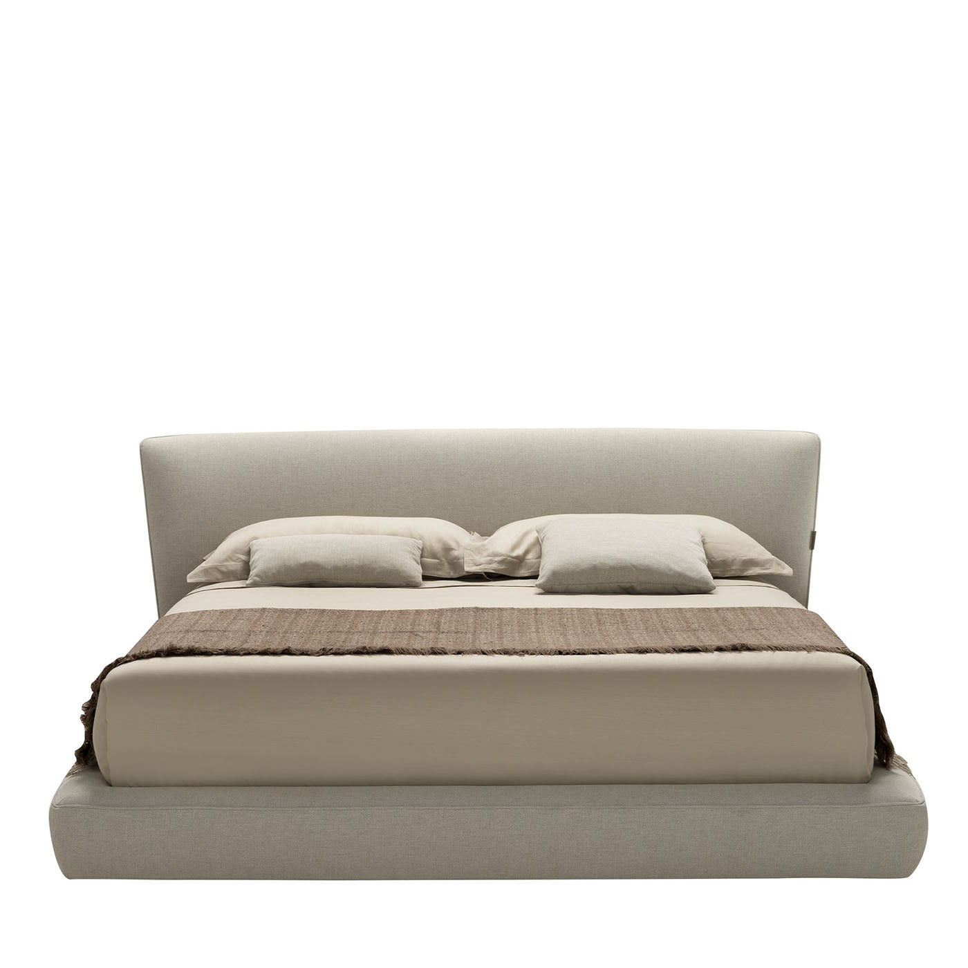 Cama de tela Athene Beige - Vista principal