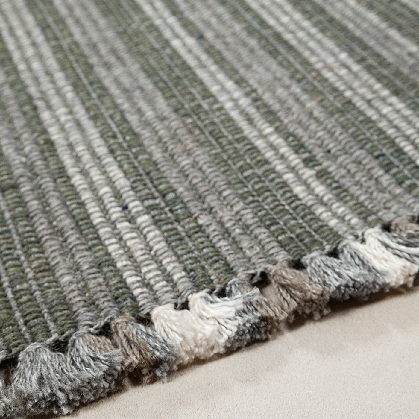 Prune Vintage Platinum Recycled PET In&Outdoor Rug by Carlotta Fortuna - Alternative view 4