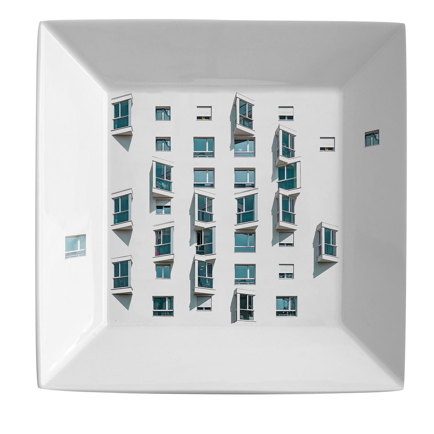 La Finestra Sul Cortile Kleine quadratische Porzellan-Videopoche #3 - Hauptansicht