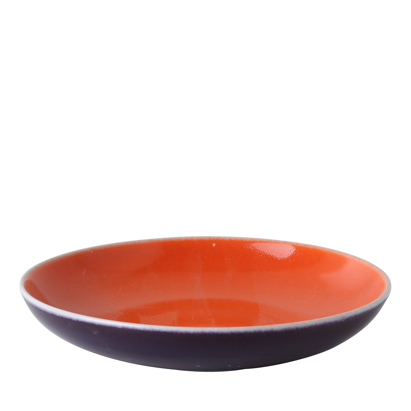 Rainbow Round Orange Soup Plate - Alternative view 1