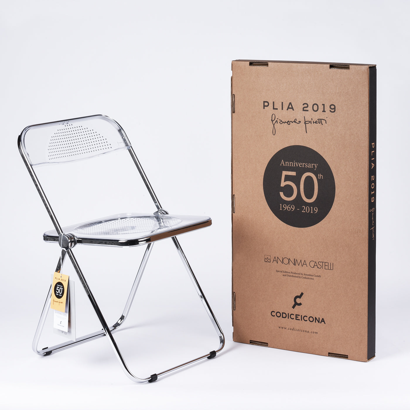 Klappstuhl zum 50. Geburtstag von PLIA von Giancarlo Piretti - Alternative Ansicht 6