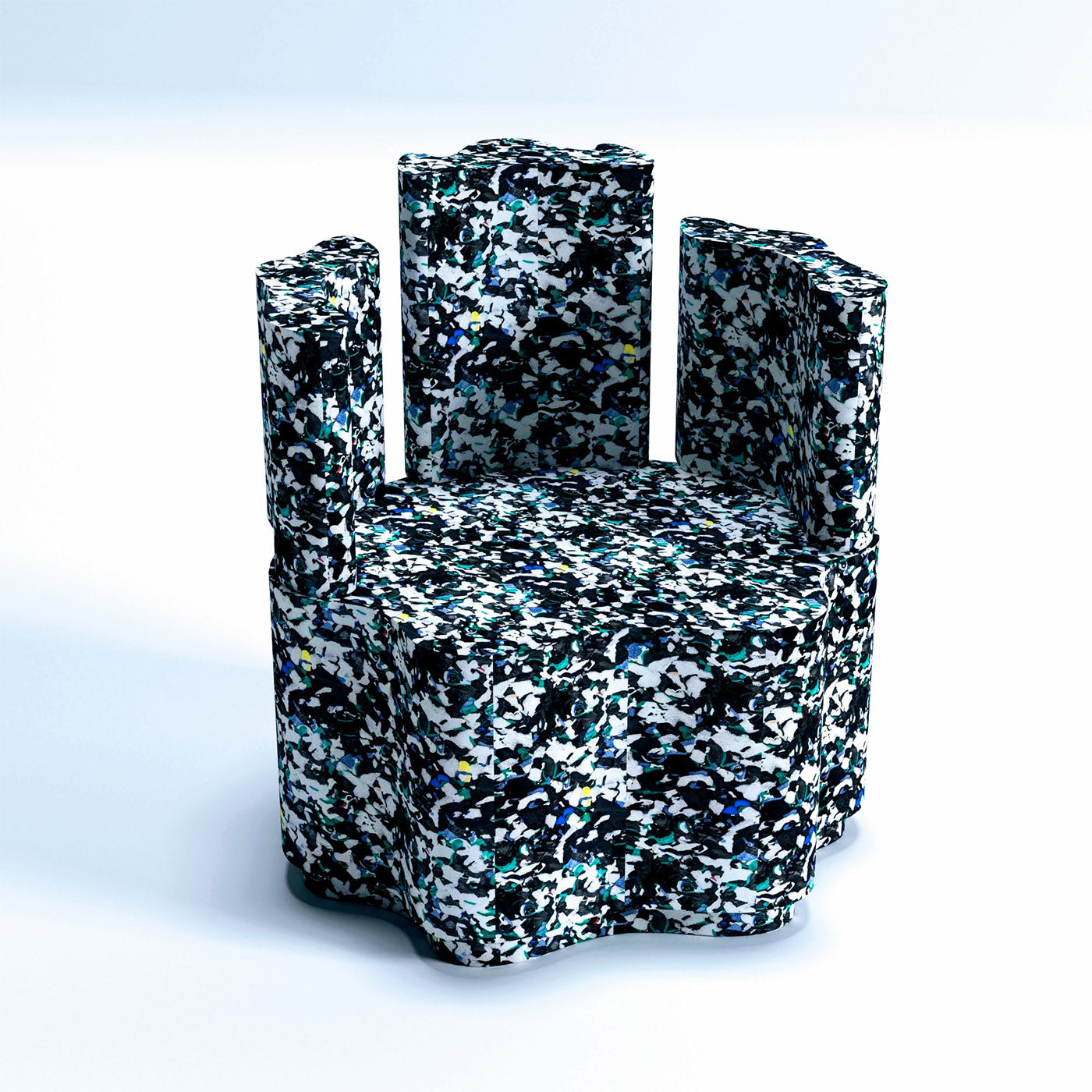 Patatina Recycled Armchair By Clemence Seilles - Alternative view 2