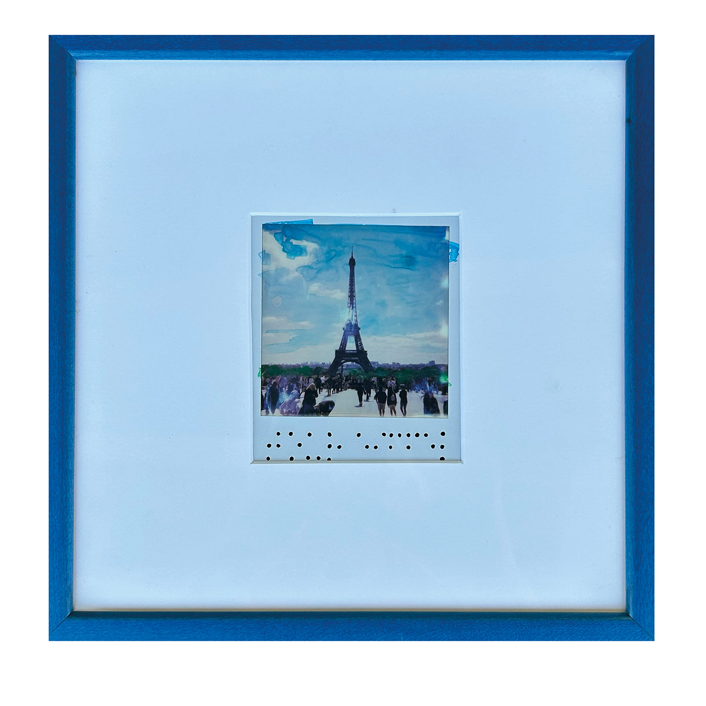 Tour Eiffel Acrylique sur Polaroïd - Vue principale