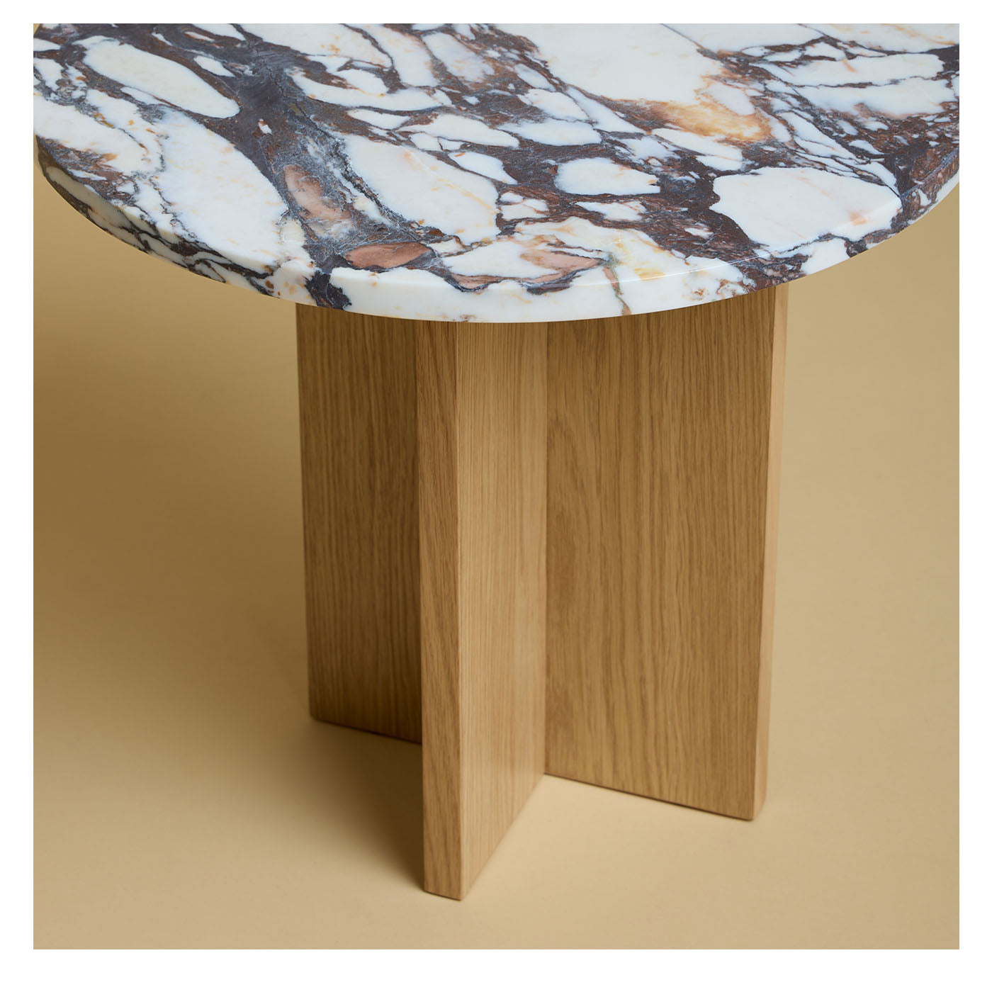 Sherman Calacatta and Durmast Side Table - Alternative view 2