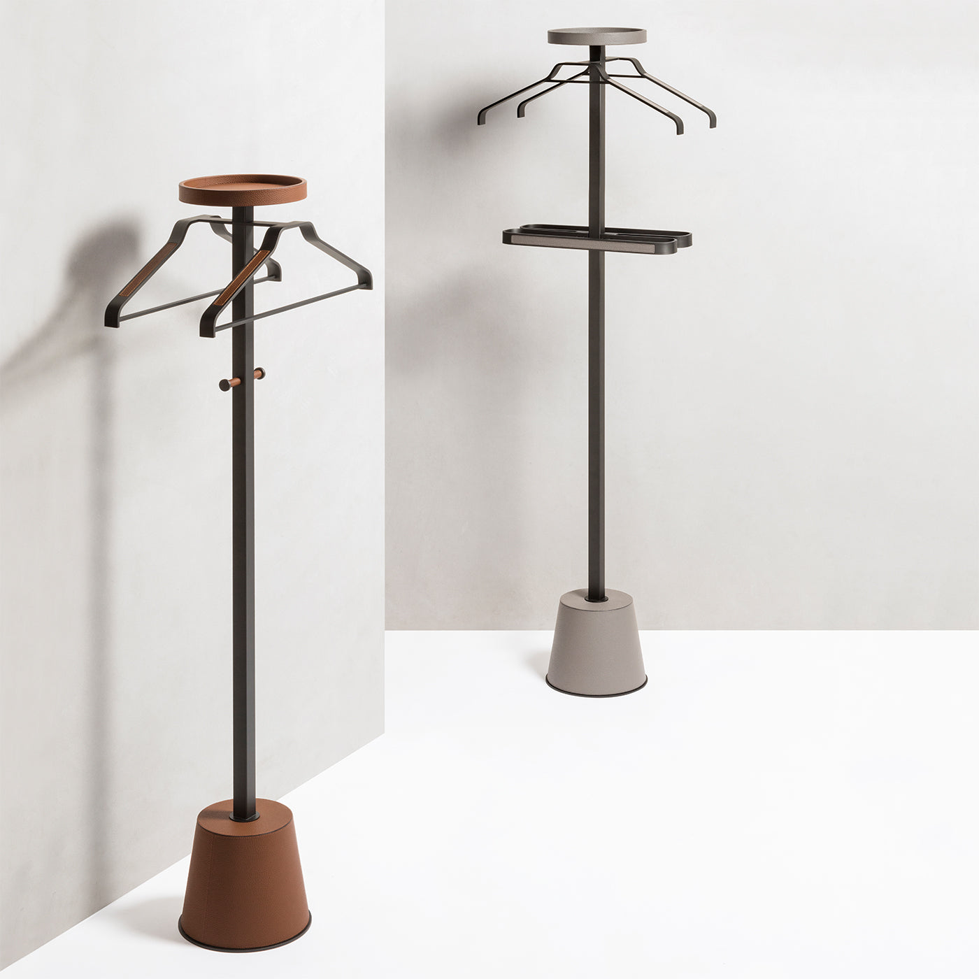 Philippe Tall Gray Clothes Stand - Alternative view 3