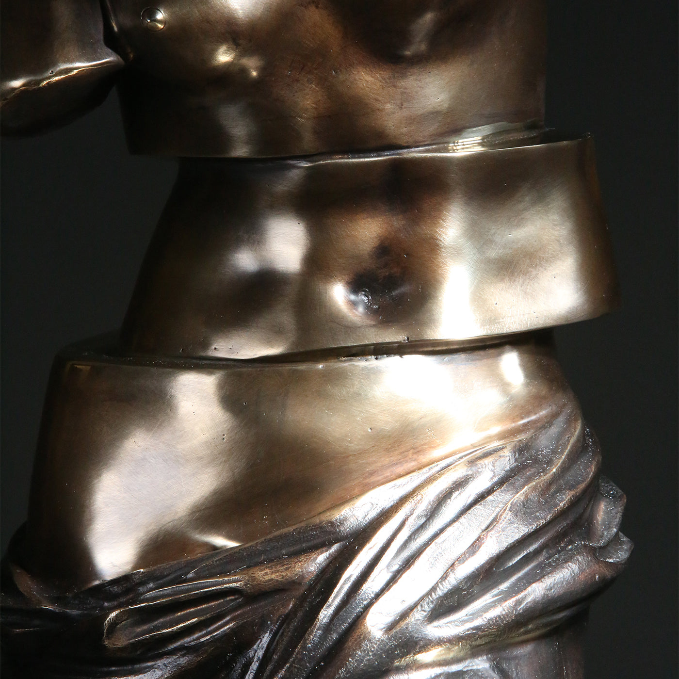 Venere di Milo sfaccettata Escultura de bronce - Vista alternativa 1