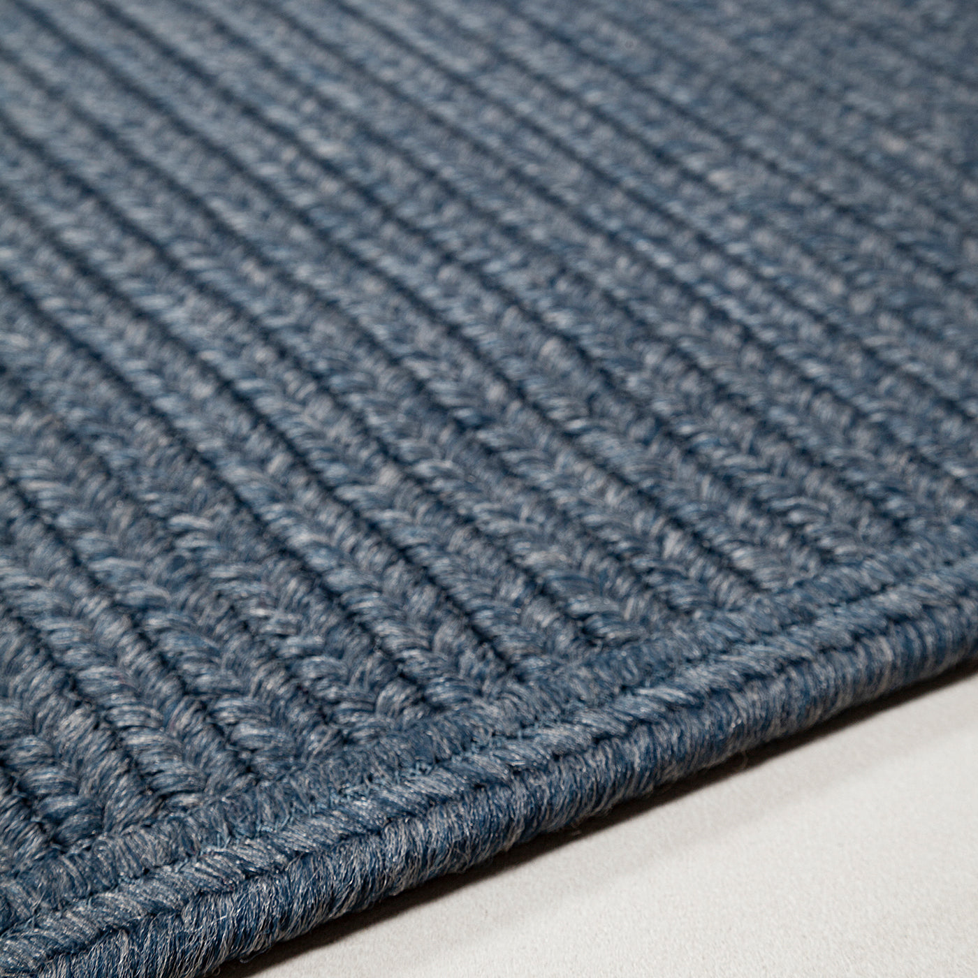 Plain Blue Polypropylene In&Outdoor Rug by Carlotta Fortuna - Alternative view 4