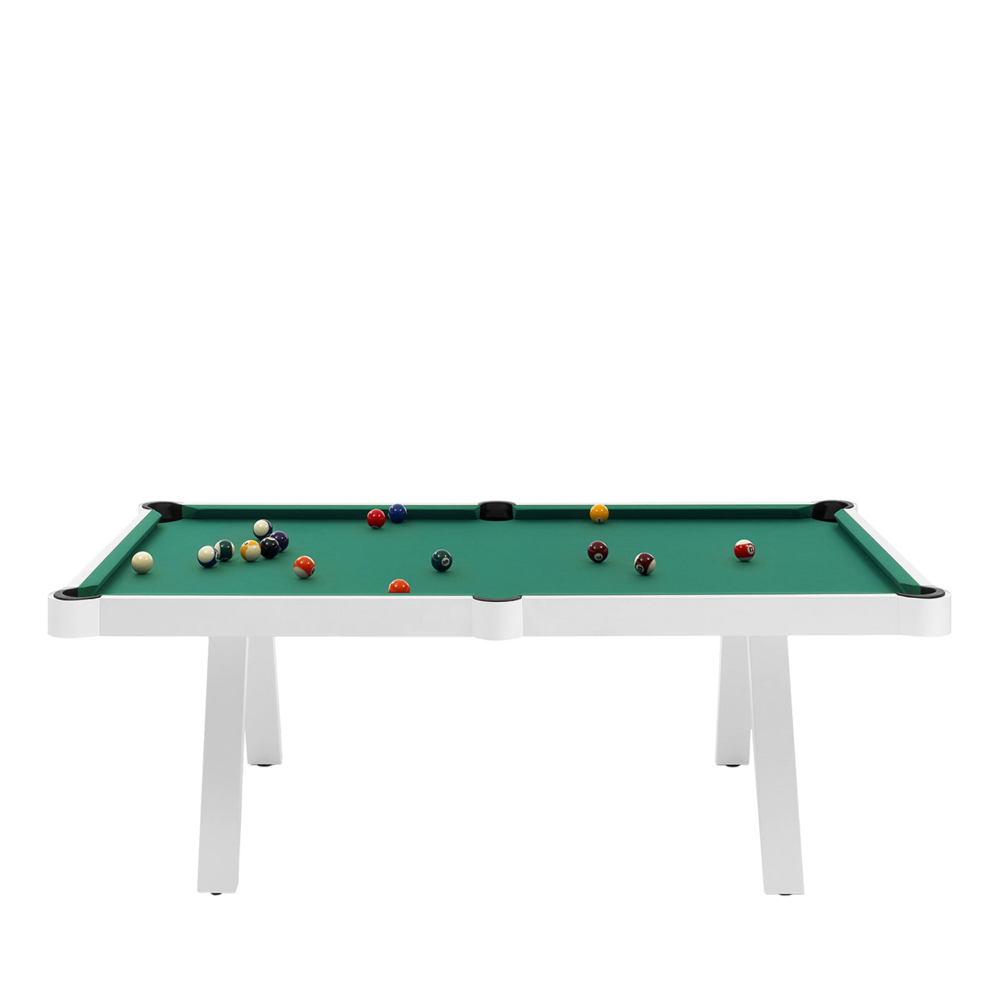 Tavolo da biliardo Carambola Etoile 7' Bianco di Basaglia + Rota Nodari - Vista principale