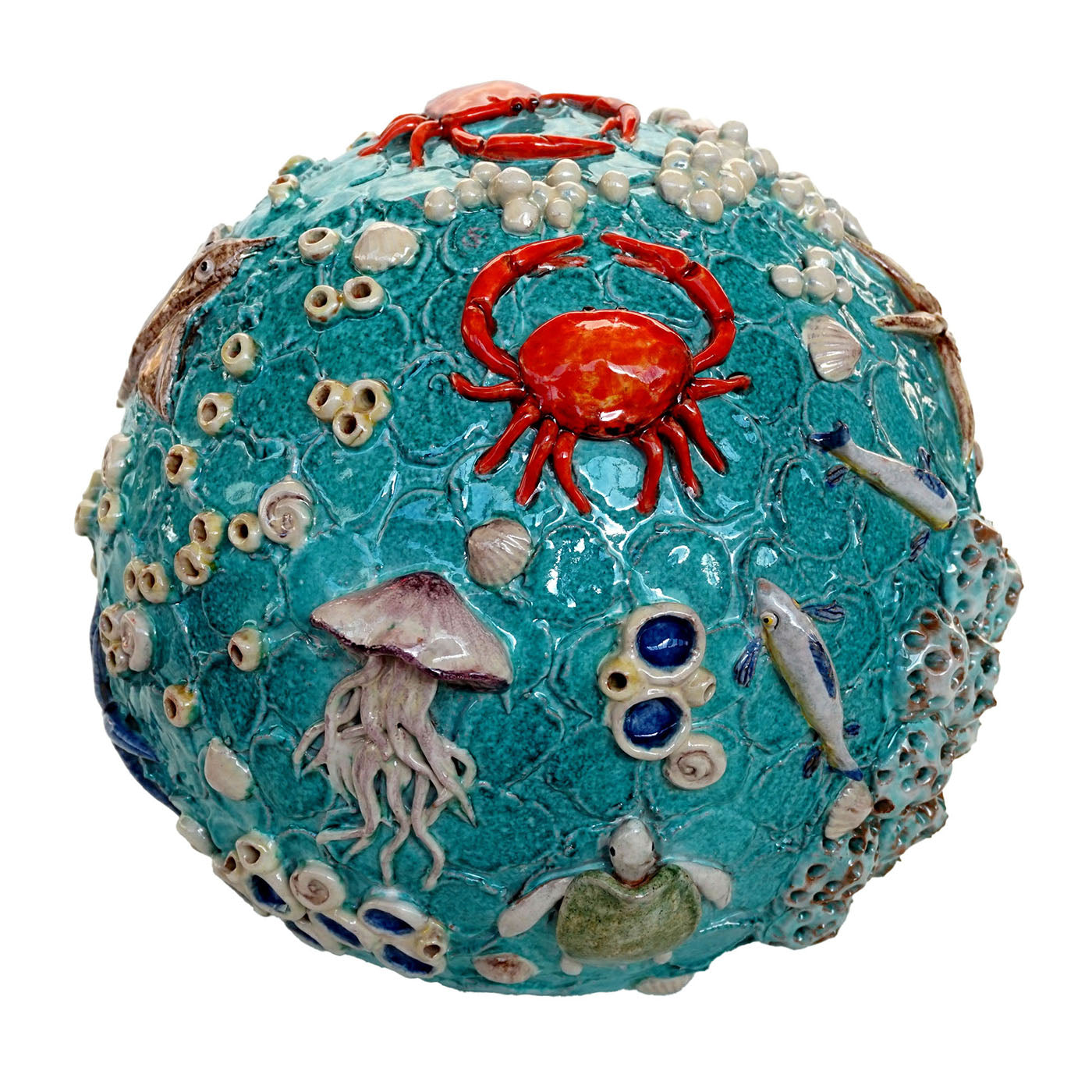 Oceano Spherical Polychrome Sculpture - Main view