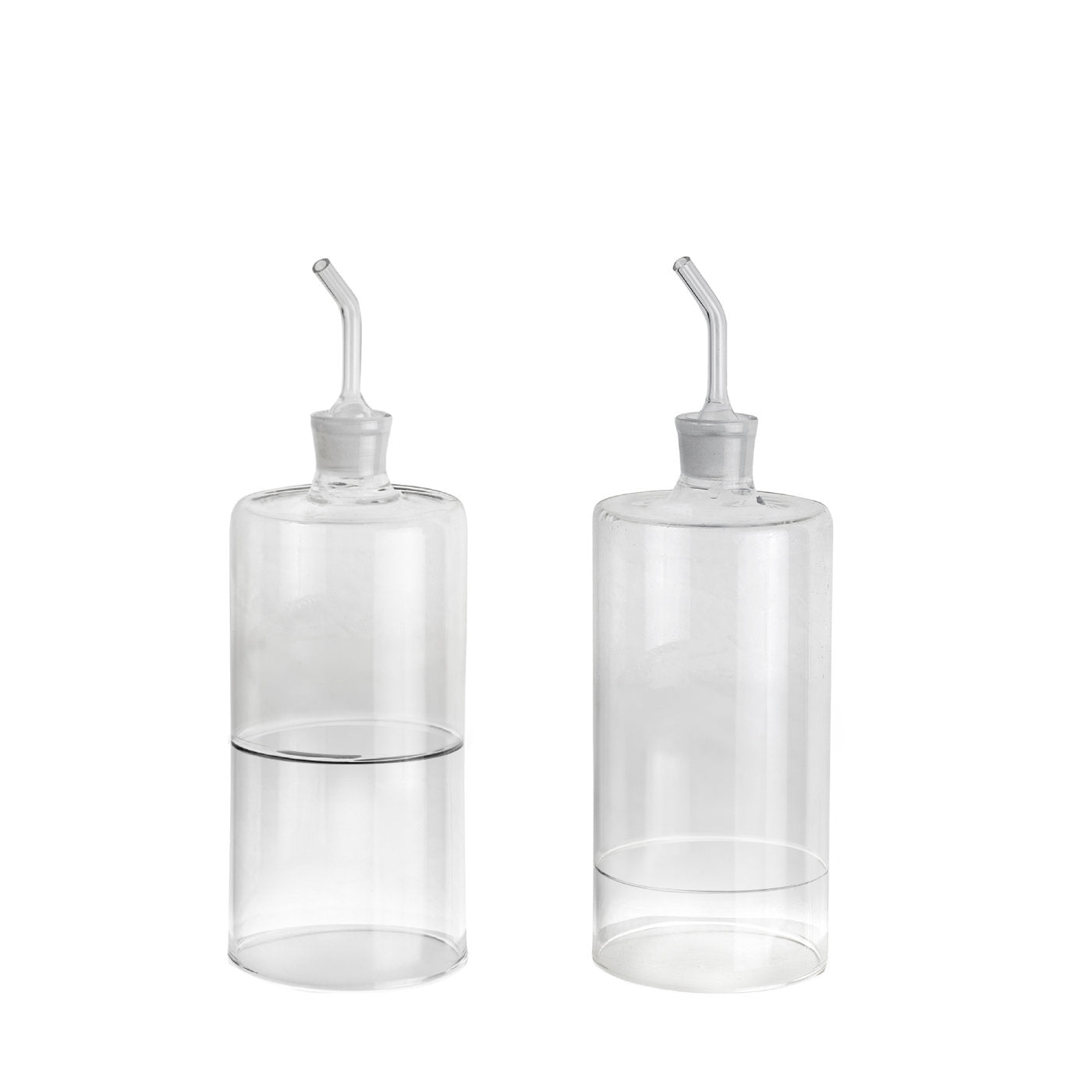 Stile Glasflaschen-Set für Öl und Essig - Hauptansicht