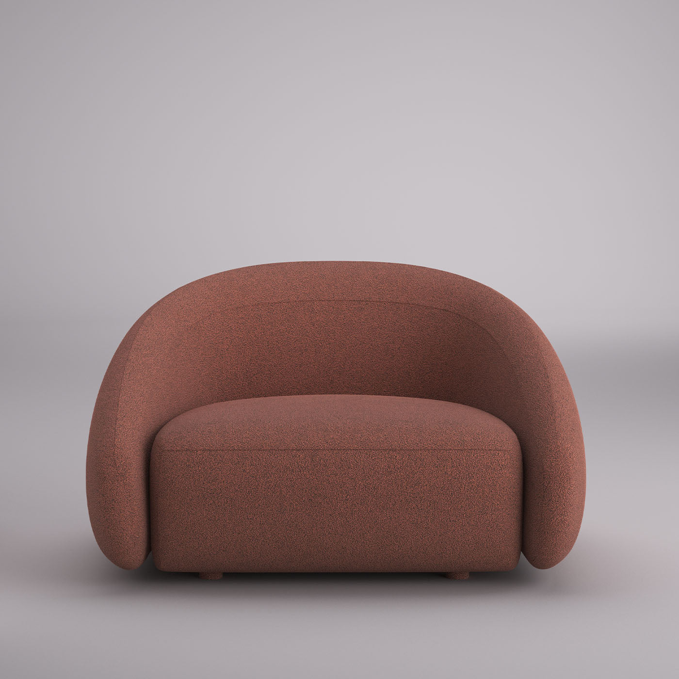 Apper Red Armchair by Antonio Rodriguez - Alternative view 1