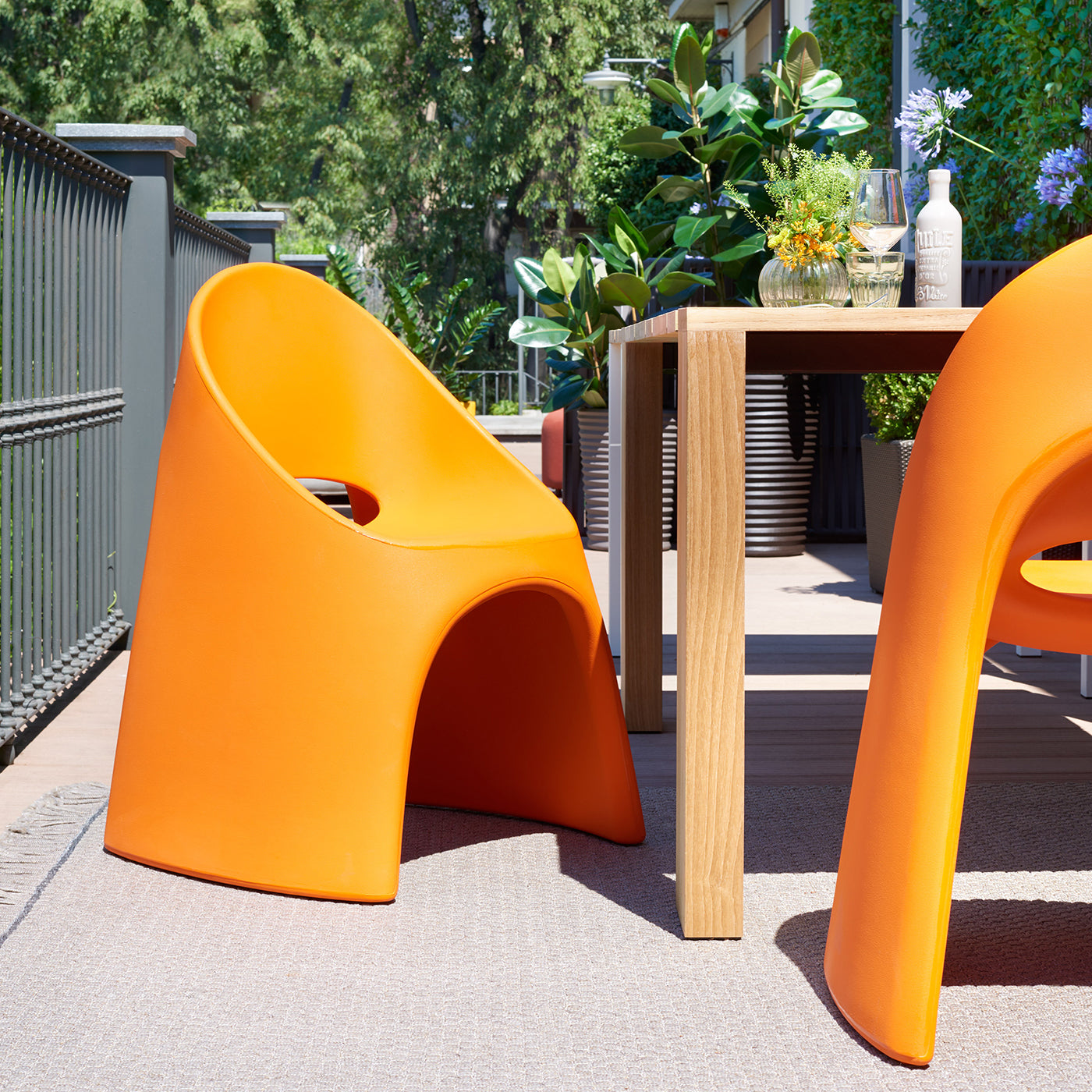 Amelie Orange Chair - Alternative view 1