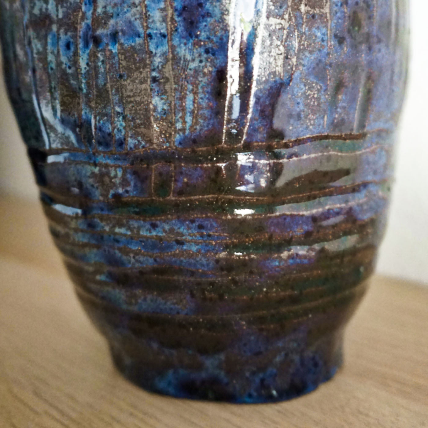 Vase bleu lave - Vue alternative 2