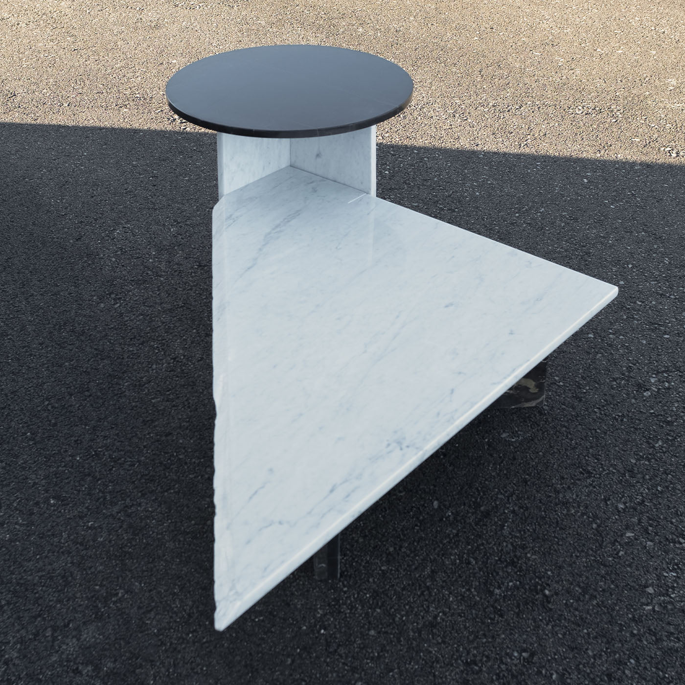 SST014 Carrara and Marquinia Marble Low Tables - Alternative view 3