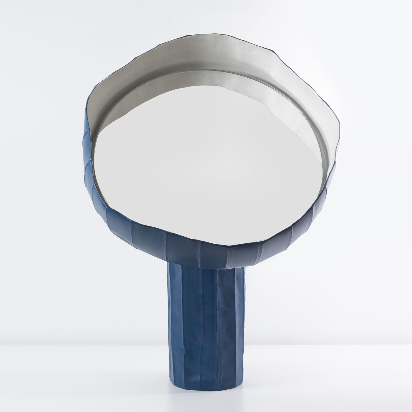 Girasole 40 Specchio da tavolo blu di Paronetto e Botticelli - Vista alternativa 2