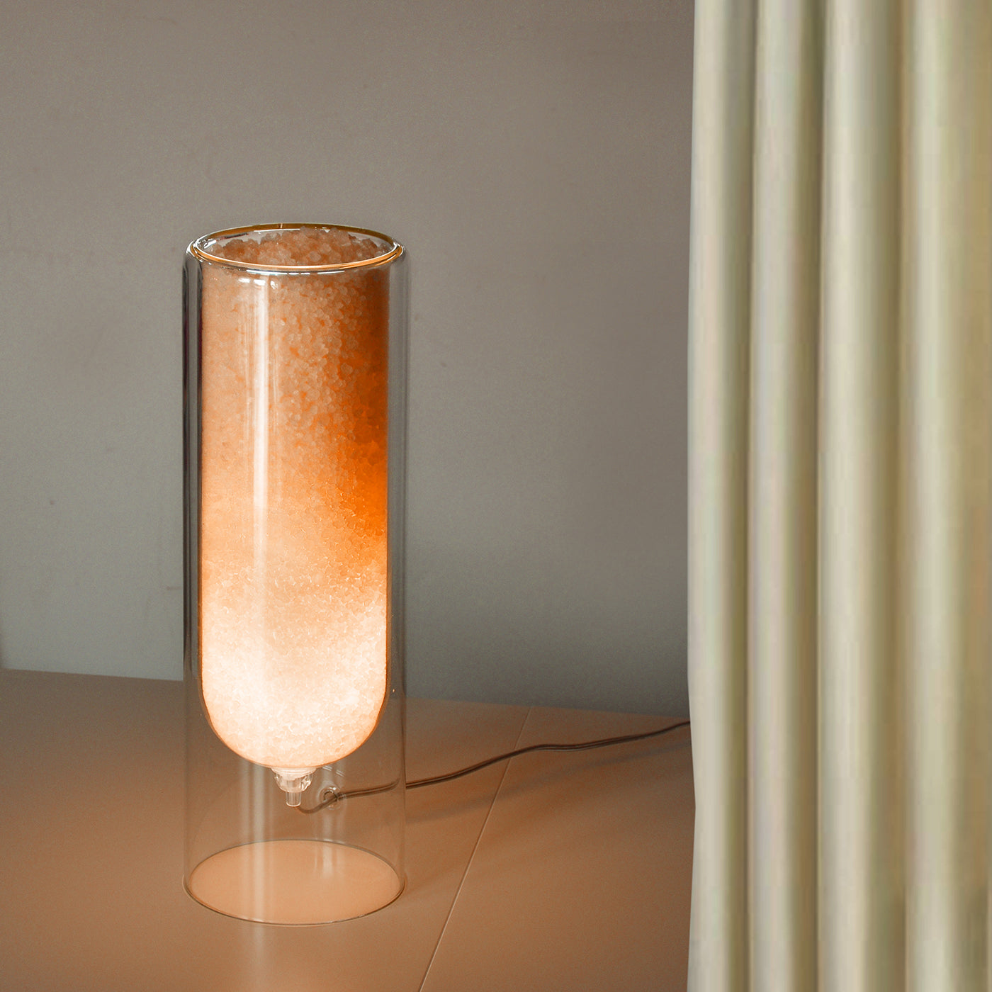 Rocklumìna Spherical M Orange Table Lamp - Alternative view 4