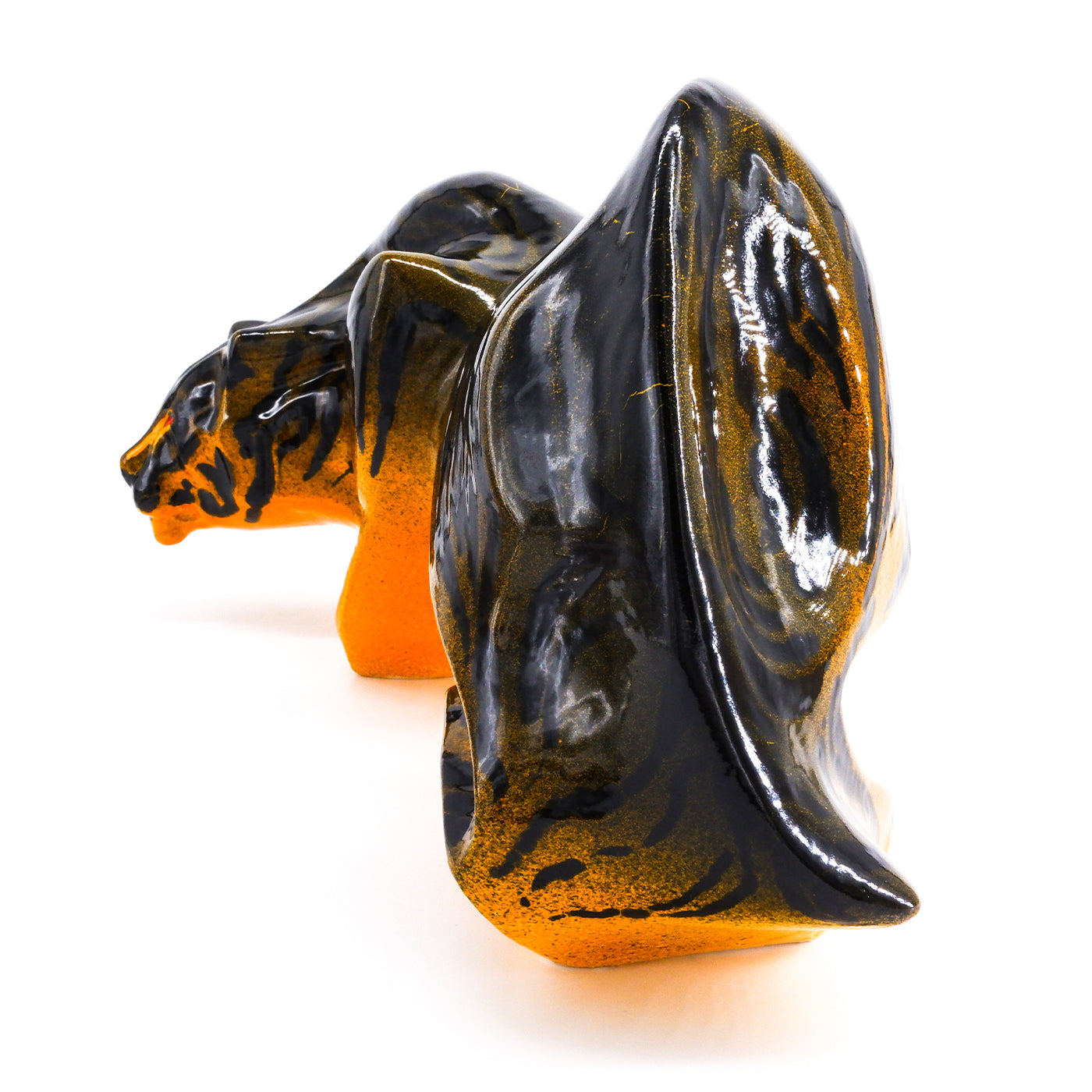 Escultura Tora negra y naranja - Vista alternativa 5