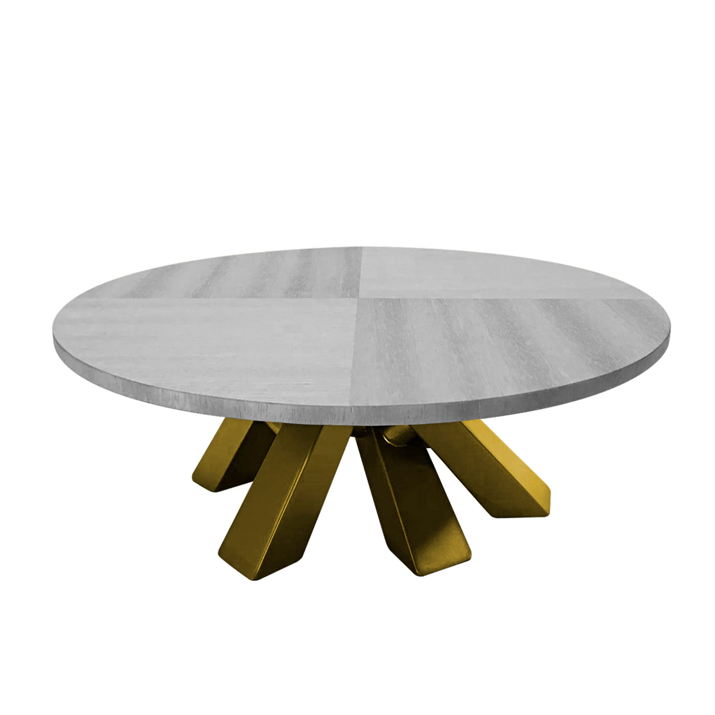 Ies Gray & Bronze Dining Table - Alternative view 1