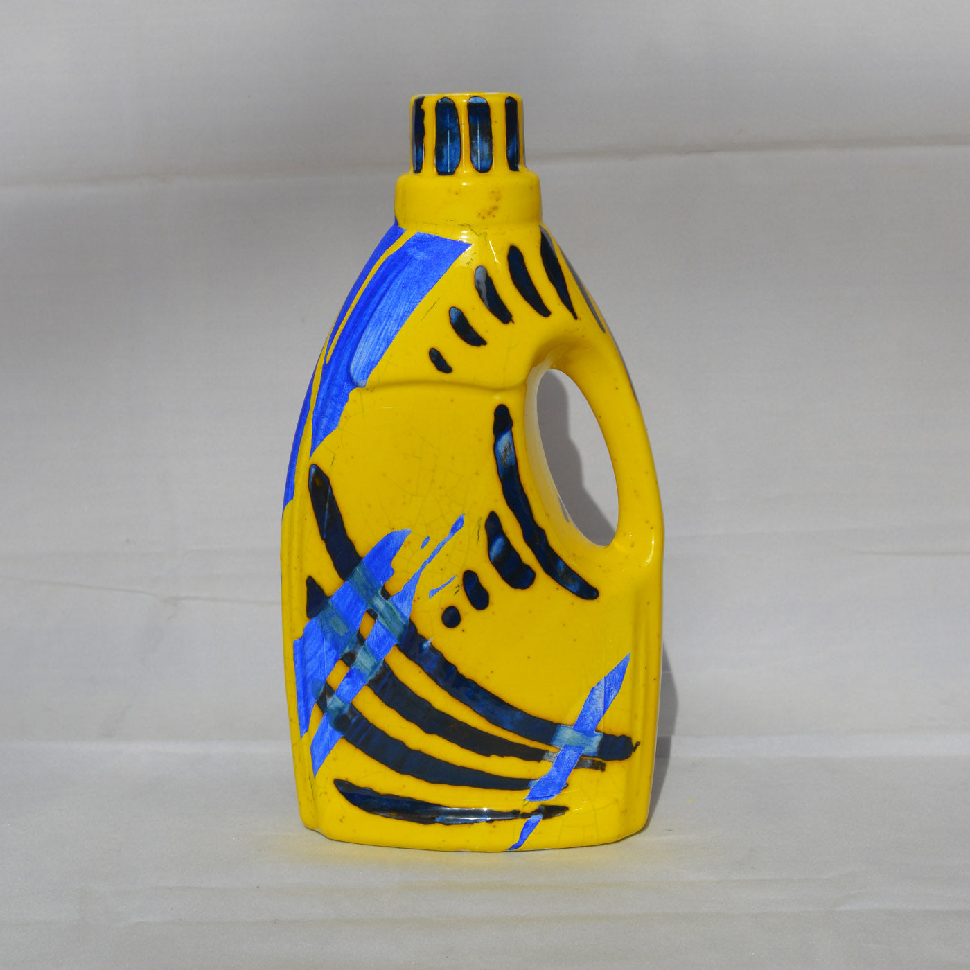 More Clay Less Plastic Blue and Yellow Bottle - Alternative view 2