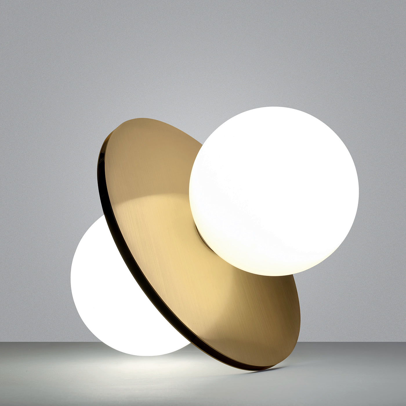 Twins Gold Table Lamp by Michele Reginaldi - Alternative view 1