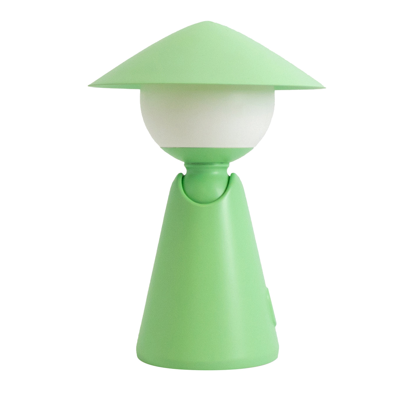 Lámpara de mesa recargable Puddy Light-Green de Albore Design - Vista principal