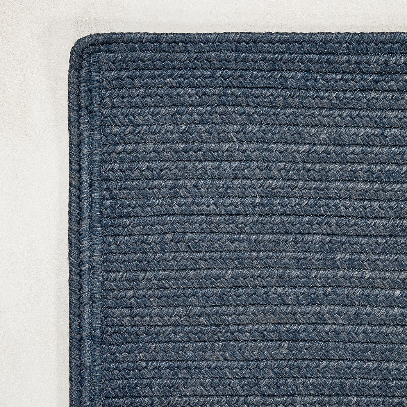 Plain Blue Polypropylene In&Outdoor Rug by Carlotta Fortuna - Alternative view 2