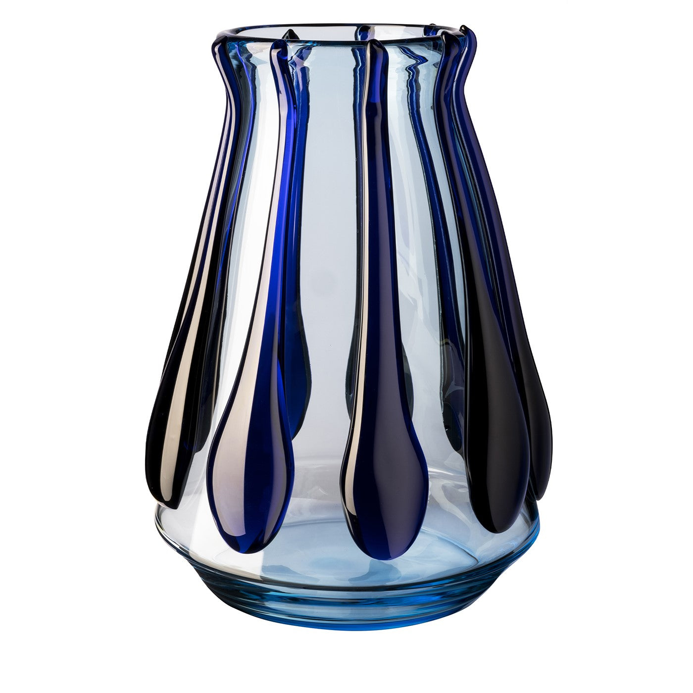 Colate Blue & Azure Vase by Carlo Moretti - Main view