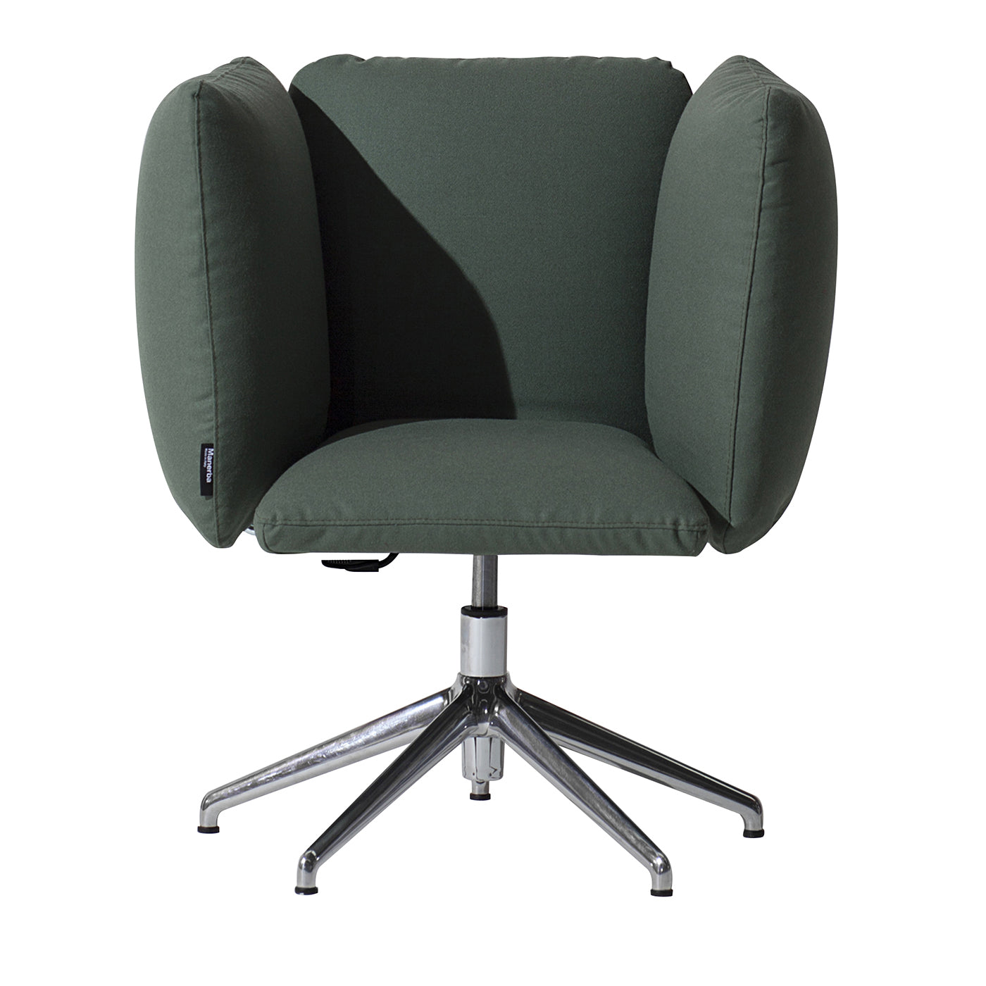 Undecided Slim Green Armchair by R. Mangiarotti and I. Suppanen - Main view