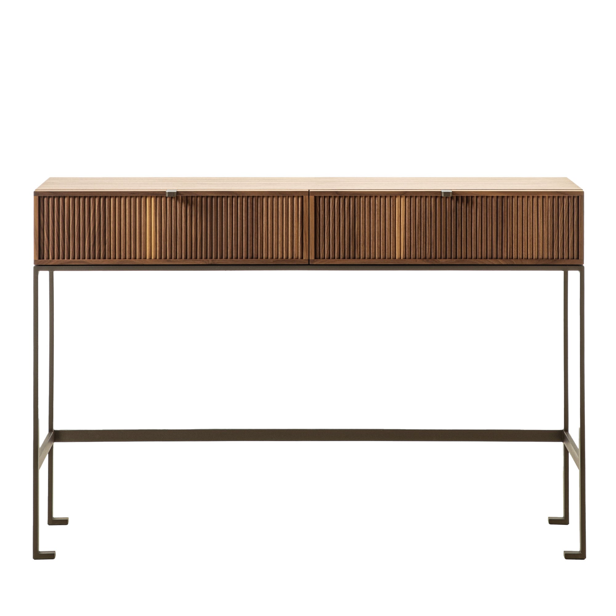 Melody Canaletto Walnut Wood Console Table - Main view