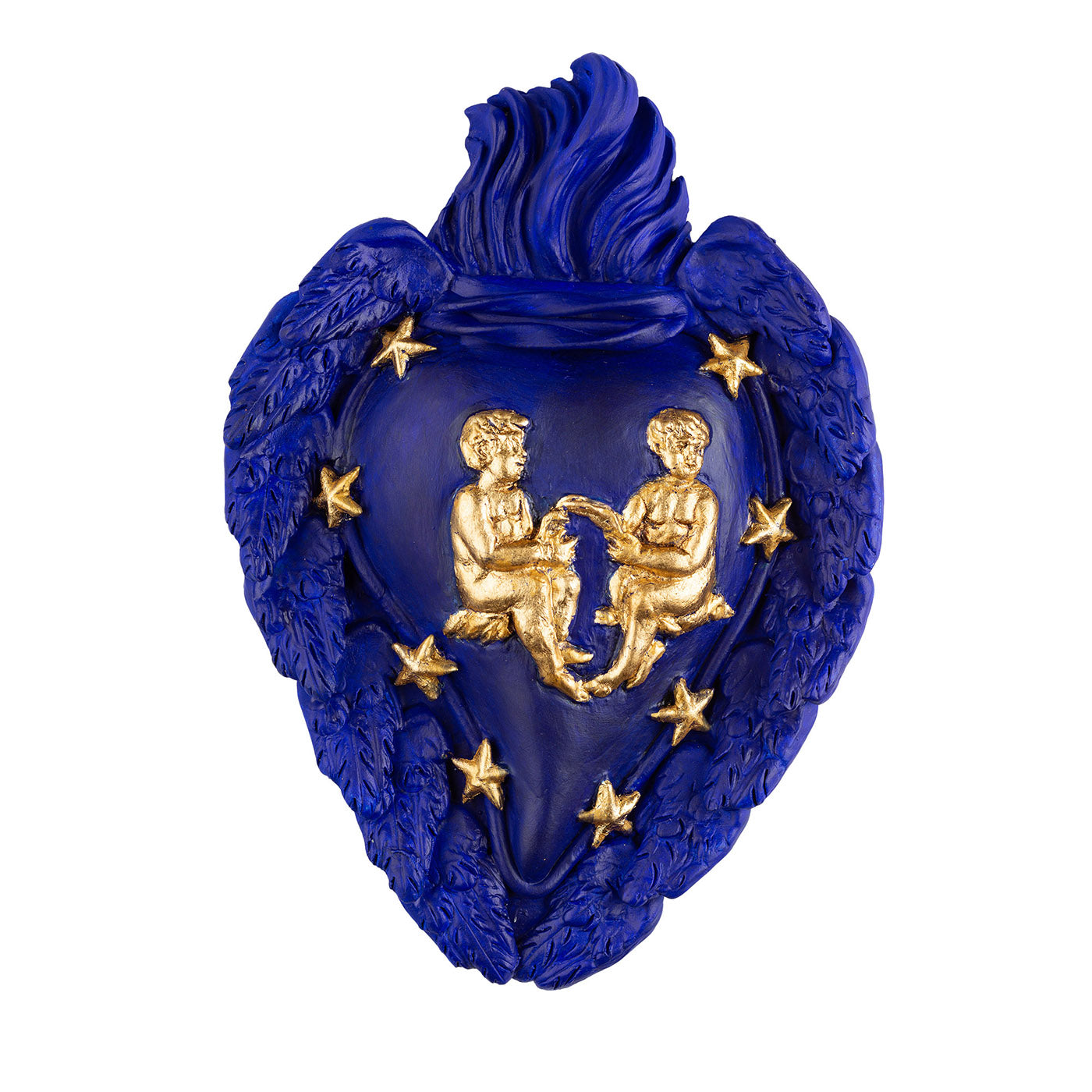 Corazón de cerámica Zodiaco Géminis - Vista principal