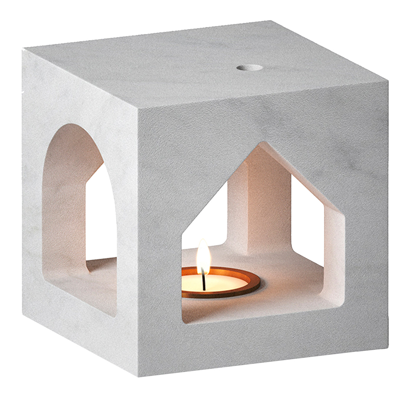 The Village - MA House Carrara Candleholder by Kengo Kuma - Main view