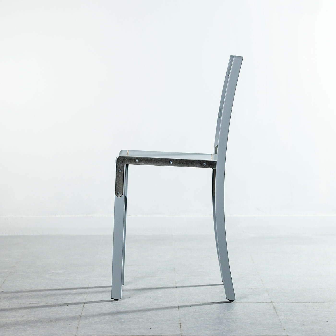 Cinema Ash Wood And Stainless Steel Chair - Alternative view 2