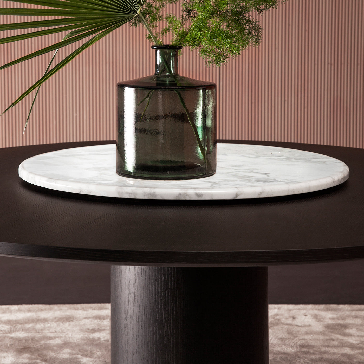 Circle Dining Table with Lazy Susan by Gianluigi Landoni - Alternative view 2