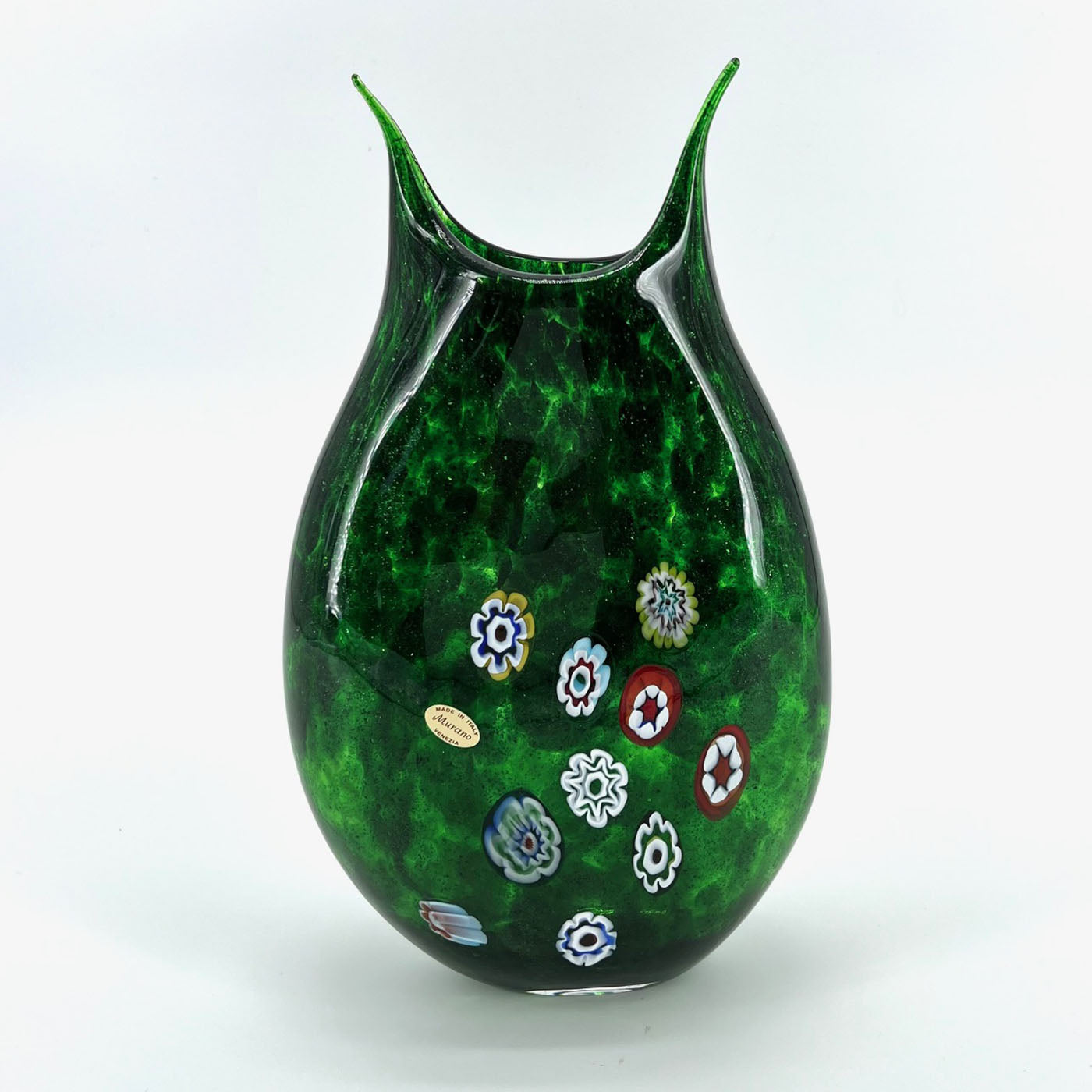 Vase Murrina vert #1 - Vue alternative 1