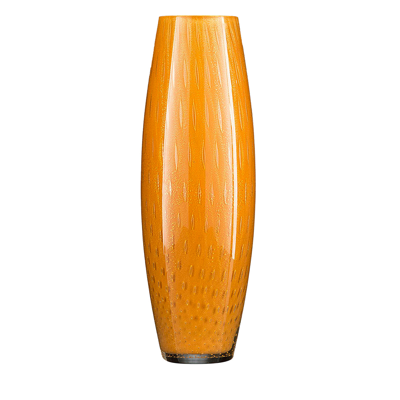 Mocenigo Große Orange Vase - Hauptansicht