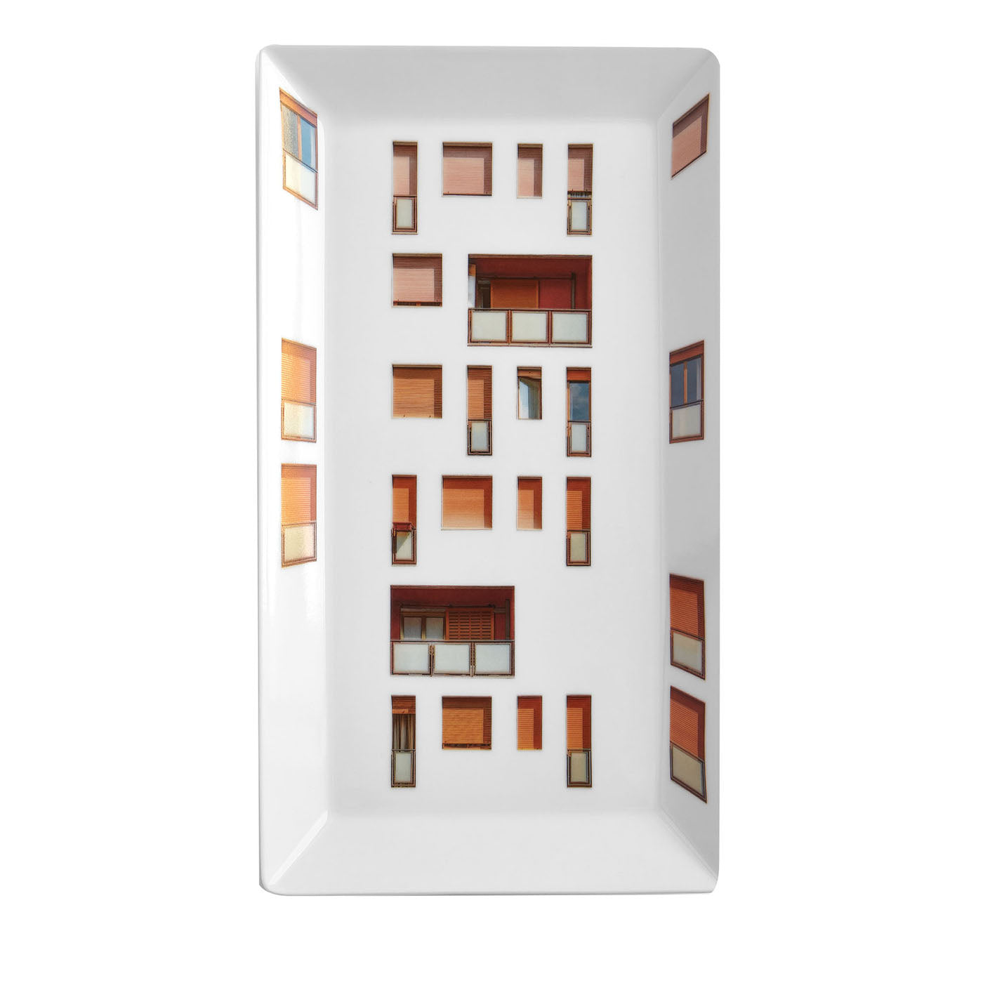 La Finestra Sul Cortile Vide-Poche rectangular de porcelana nº 1 - Vista principal