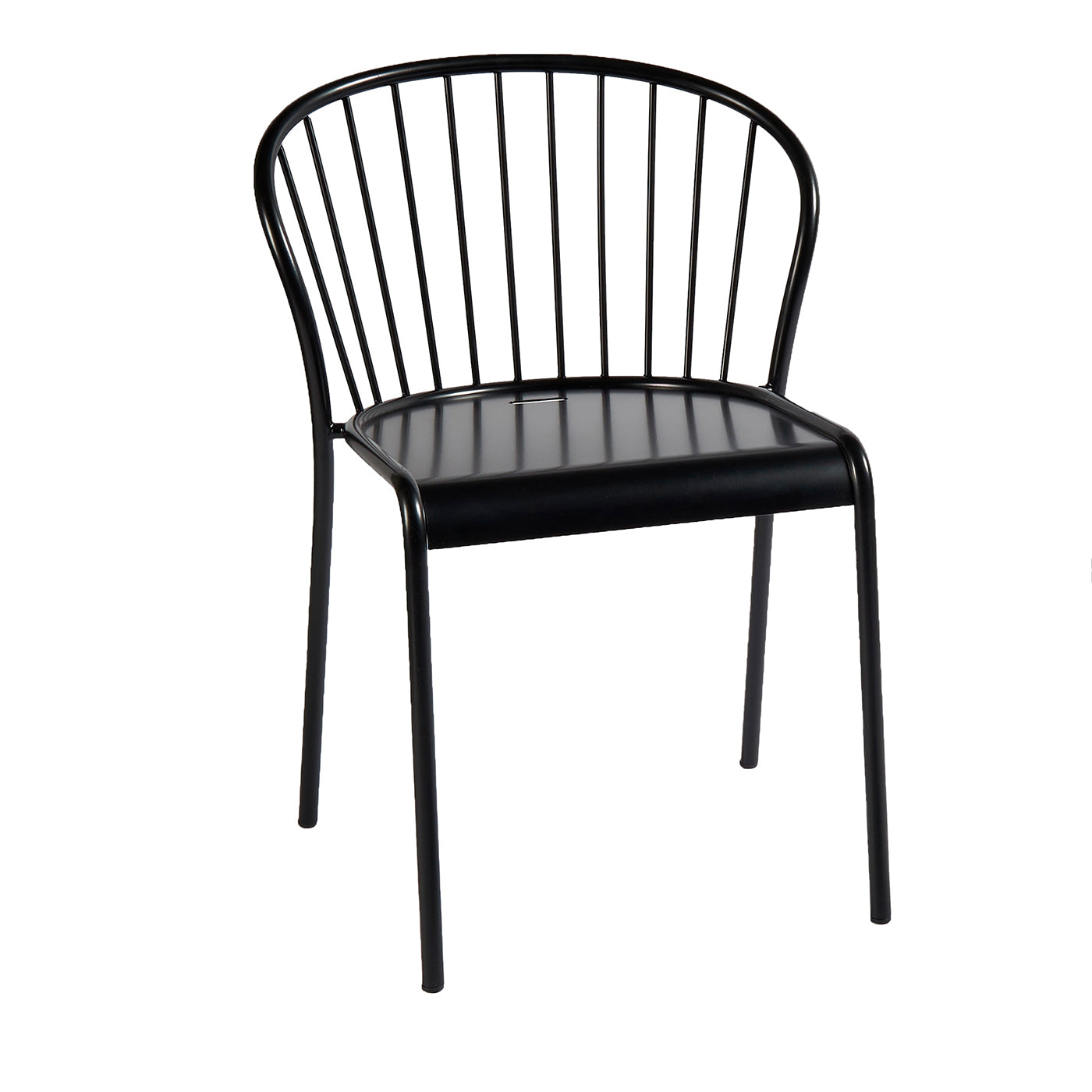 Chaise noire Cannet - Vue principale