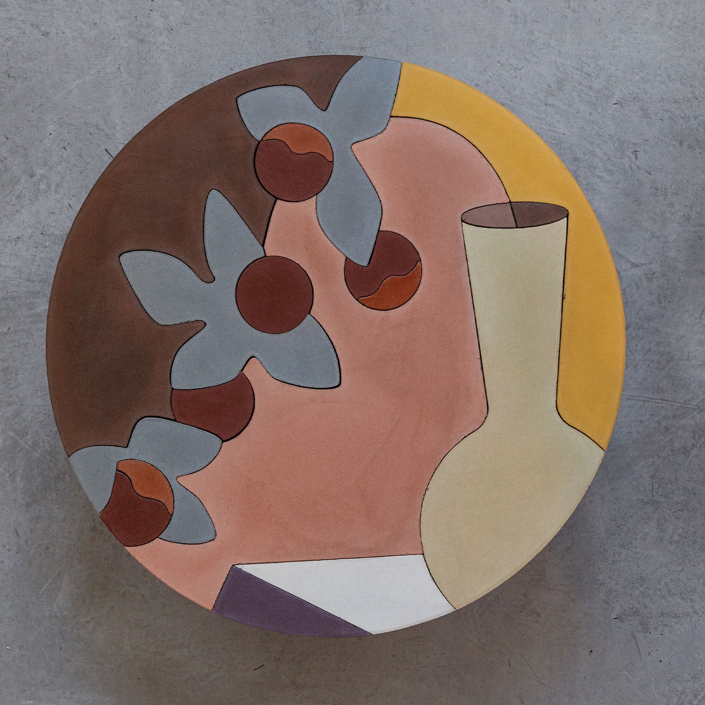 Cezanne Runde Betonmalerei - Alternative Ansicht 1