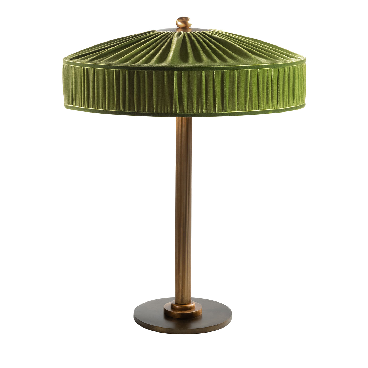 Lámpara de mesa Velvet Poggibonsi Standard Verde - Vista principal