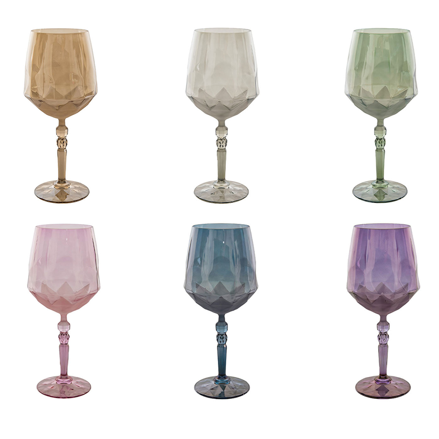Alkimia 02 Set of 6 Wine Goblets - Main view