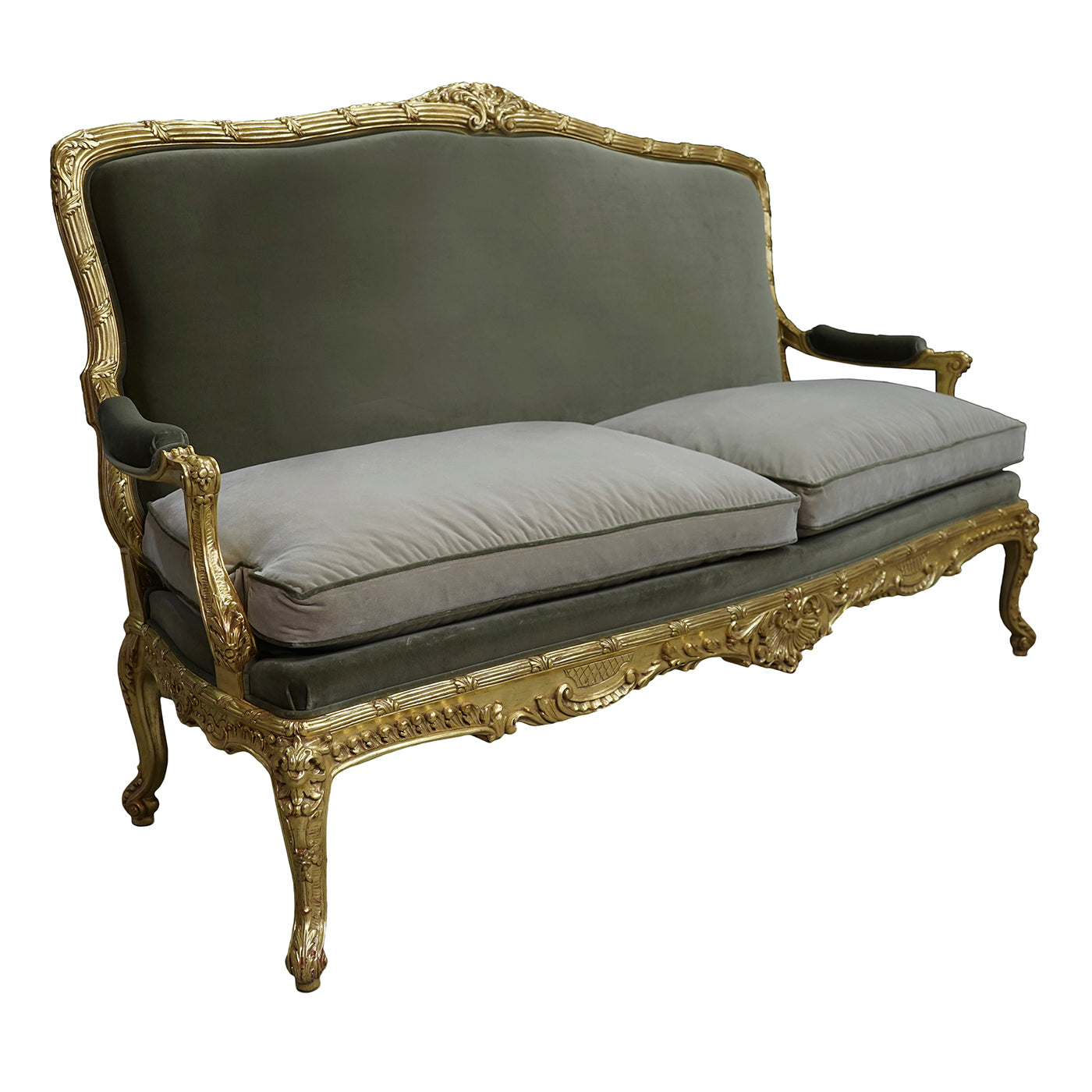 FRENCH TRANSITIONAL STYLE SOFA - Main view
