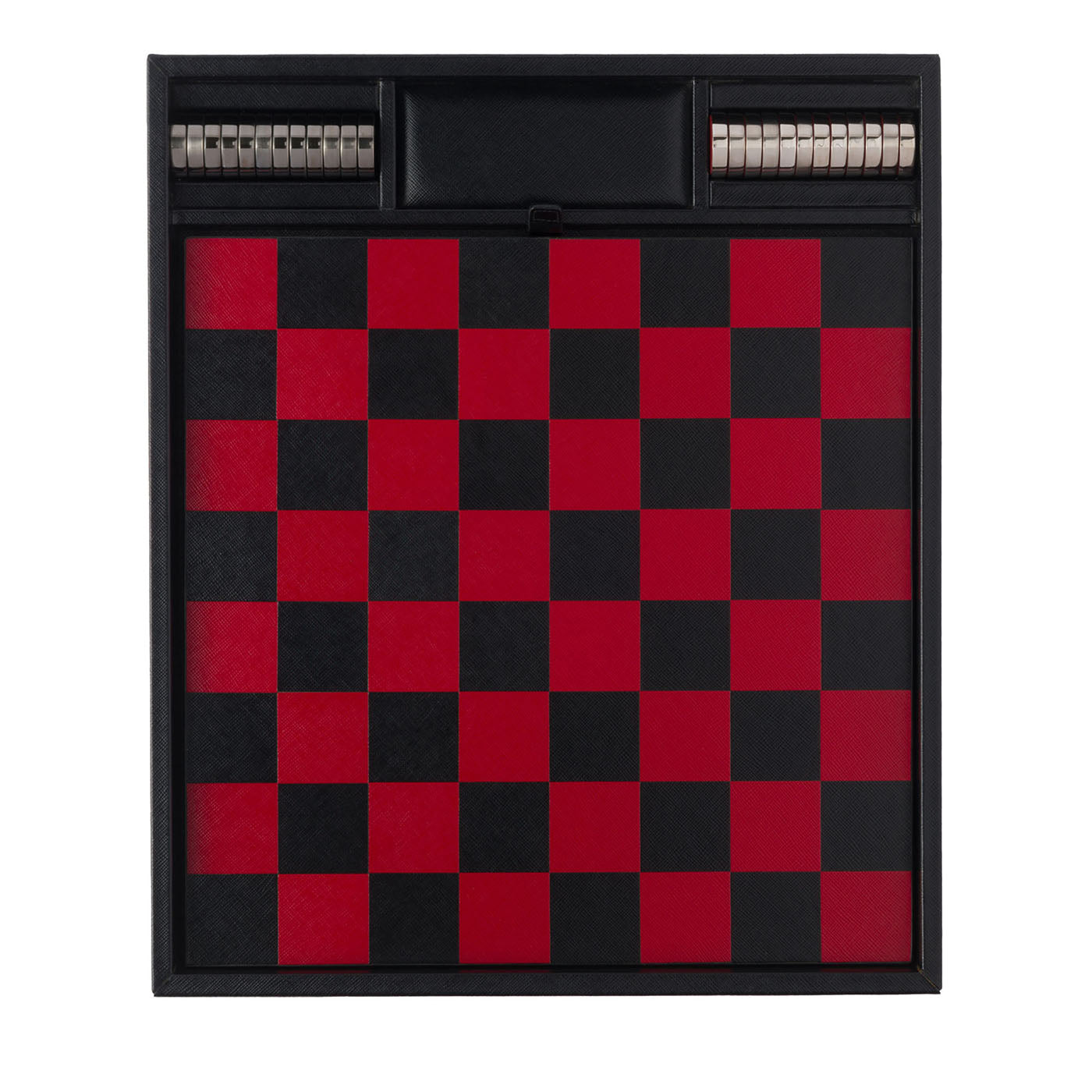 Saffiano Leather Checkers Set - Main view
