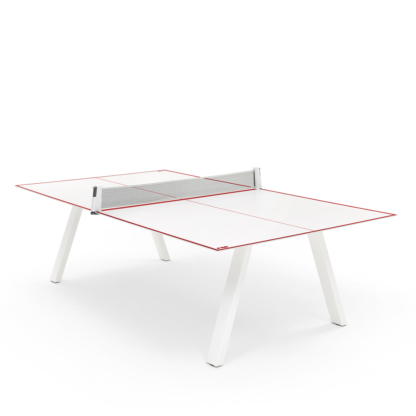 Mesa de ping-pong para exterior Grasshopper blanca de Basaglia + Rota Nodari - Vista alternativa 1