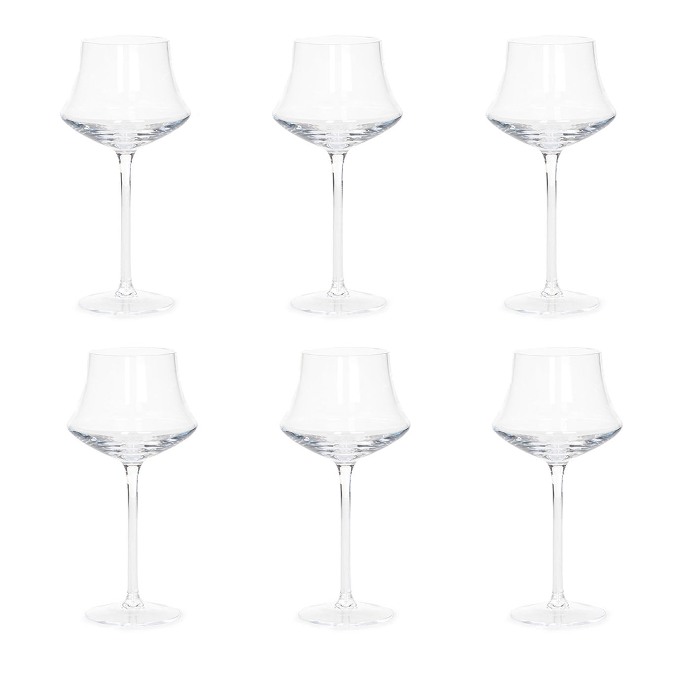 Set of 6 Minimes Red Wine Goblets - Main view