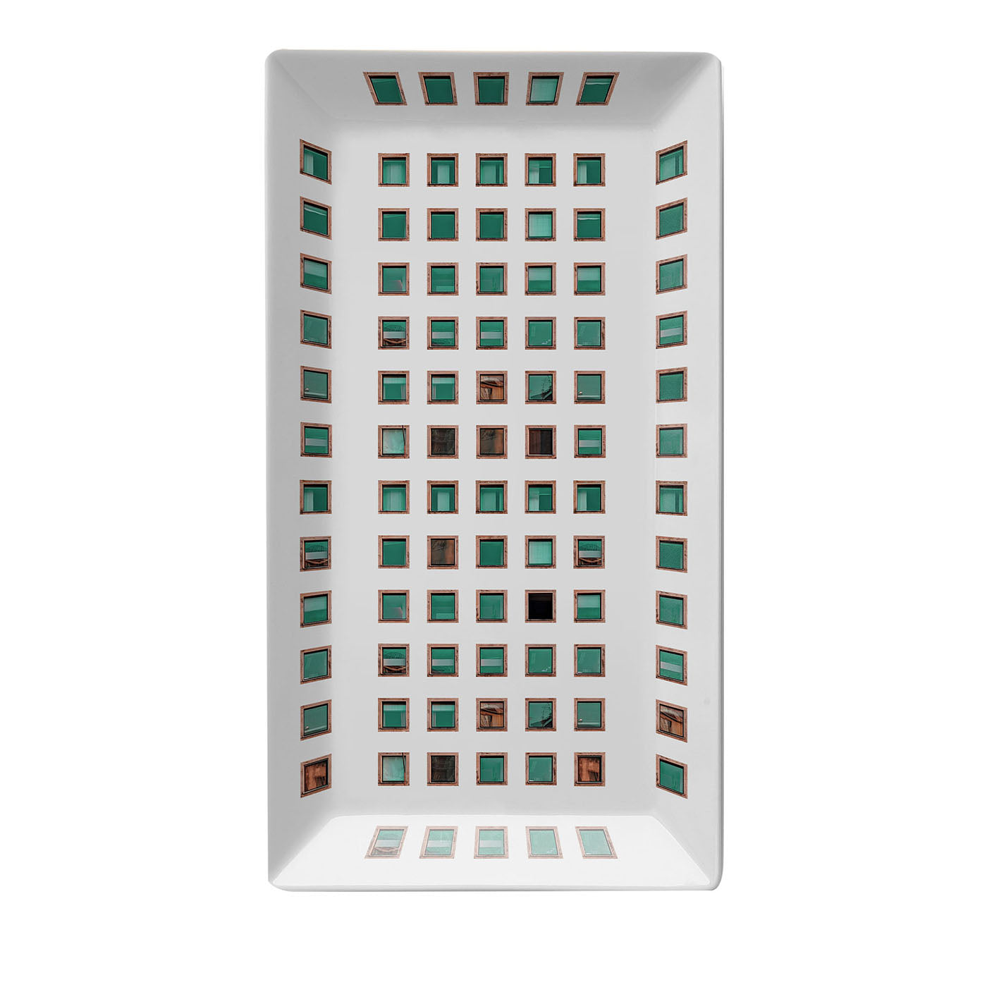 La Finestra Sul Cortile Vide-Poche rectangular de porcelana #4 - Vista principal